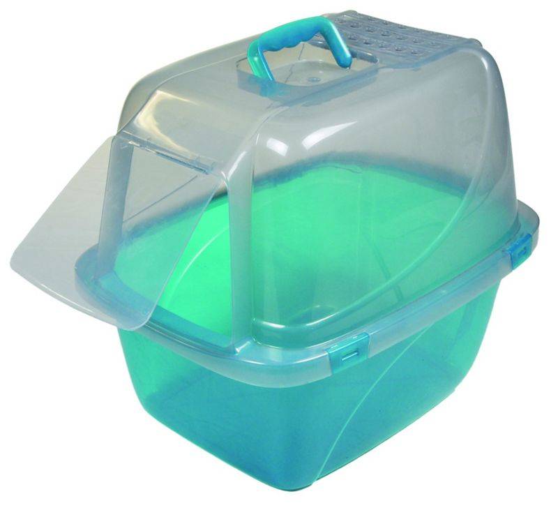Enclosed Translucent Cat Pan