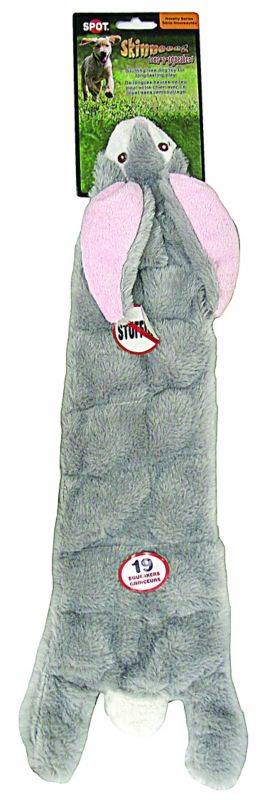 SPOT Skinneeez Multi Squeaker Rabbit