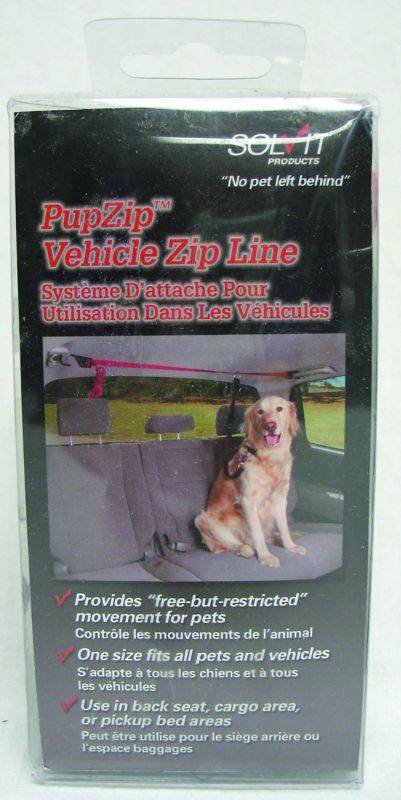 Solvit Pupzip Vehicle Zipline