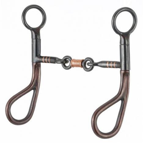 Kelly Silver Star Teardrop Dogbone Snaffle