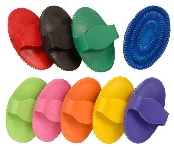 Tough1 Jr Rubber Curry Comb - 12 Pack