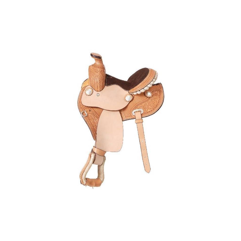 Silver Royal Miniature Barrel Saddle Package