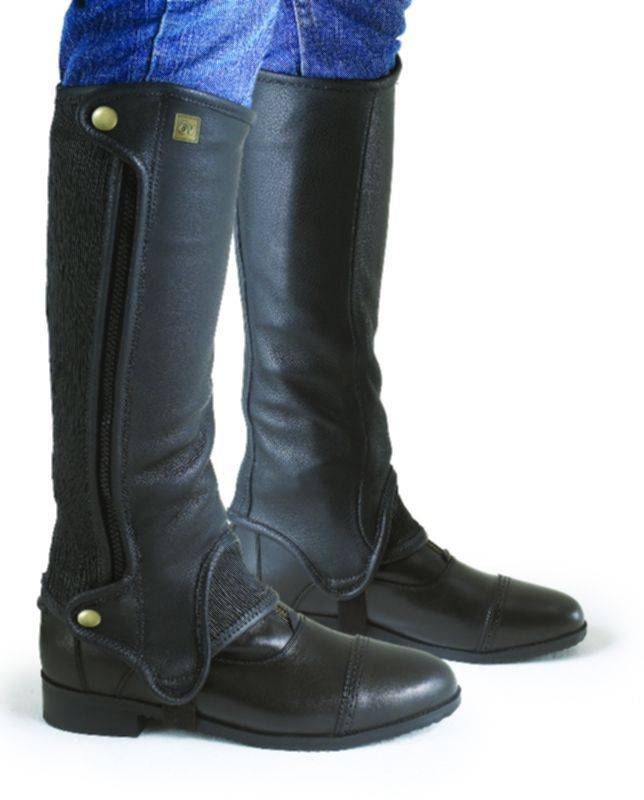 Ovation Precise Fit Full Grain Half Chaps