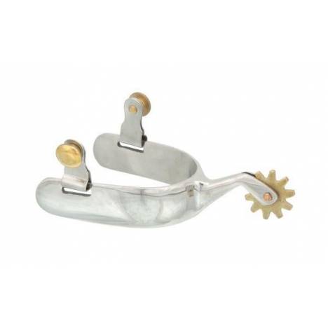 Kelly Silver Star Stainless Steel Cutter Spurs