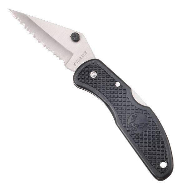 Gift Corral Serrated Blade Lockback Pocket Knife