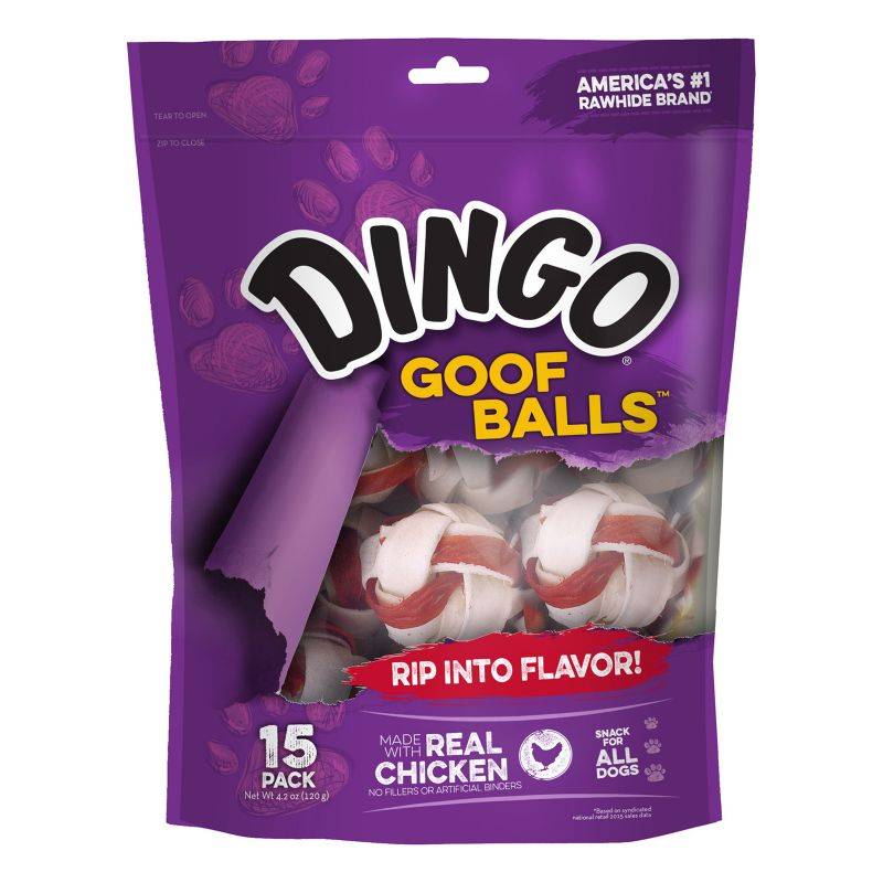 Dingo Goof Balls Dog Treats
