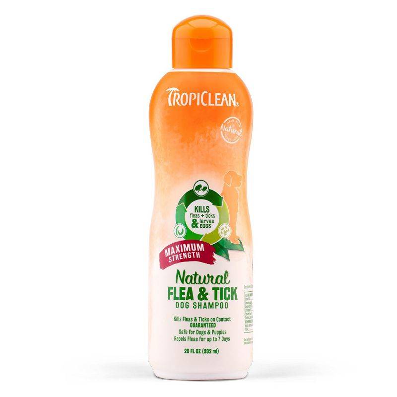 Tropiclean Natural Flea And Tick Shampoo Max Strength