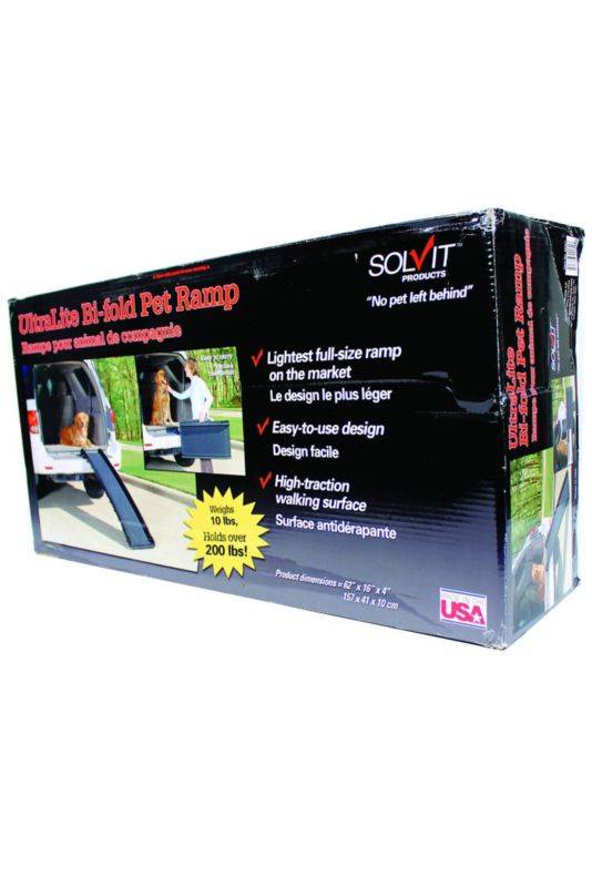 Solvit Ultralite Bi-Fold Pet Ramp