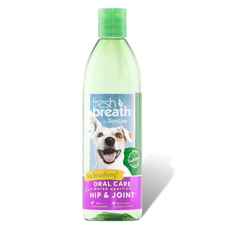 Tropiclean Fresh Breath +Plus Hip & Joint Water Additive