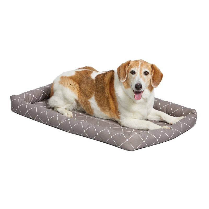 Quiet Time Couture Ashton Bolster Bed - Couture Bolser Bed Gray 30In
