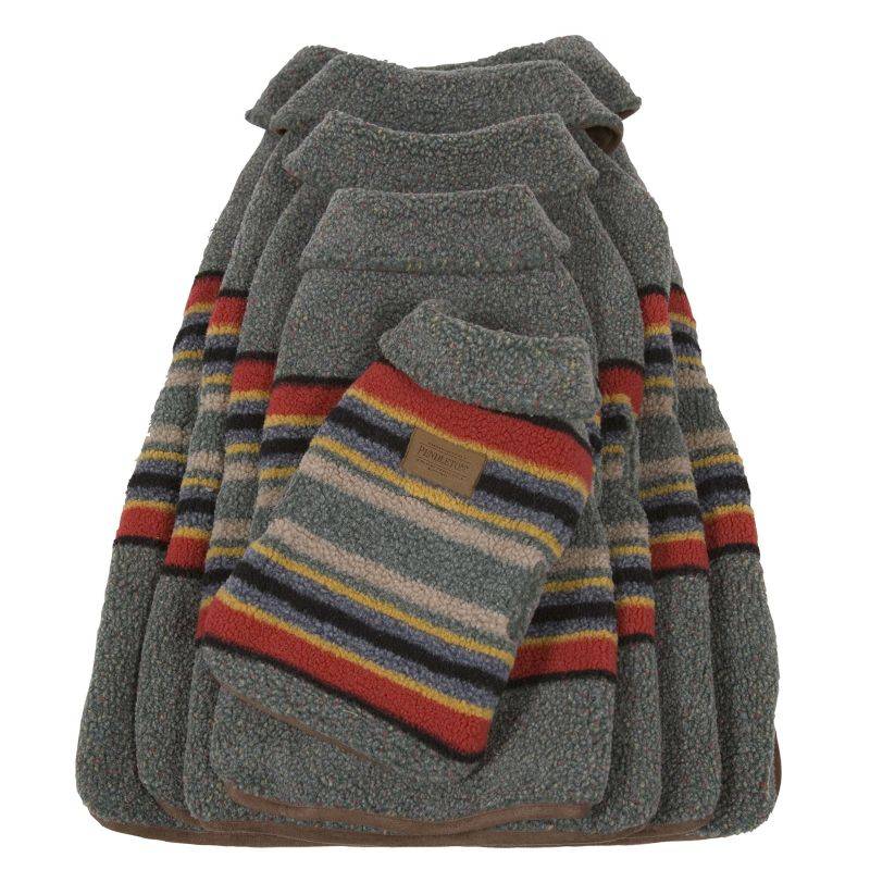 Pendleton Yakima Green Dog Coat Small