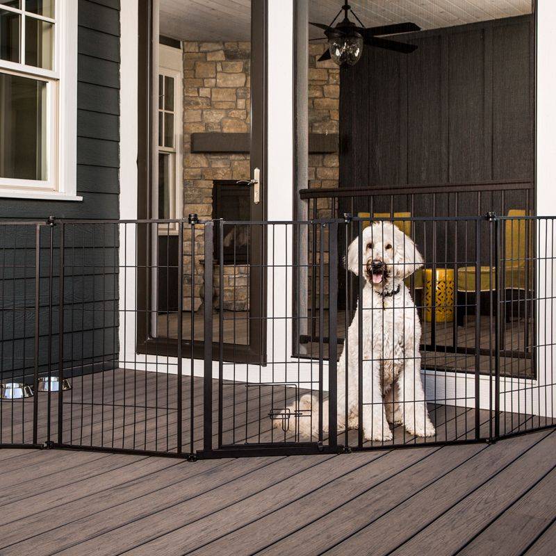 Supergate Extra Tall With Small Pet Door