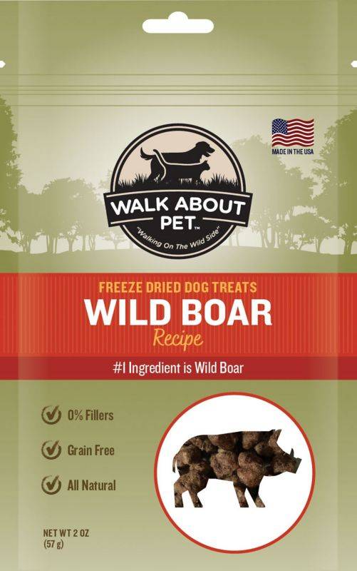 WALK ABOUT FREEZE DRIED EXOTIC PROTEIN DOG TREAT
