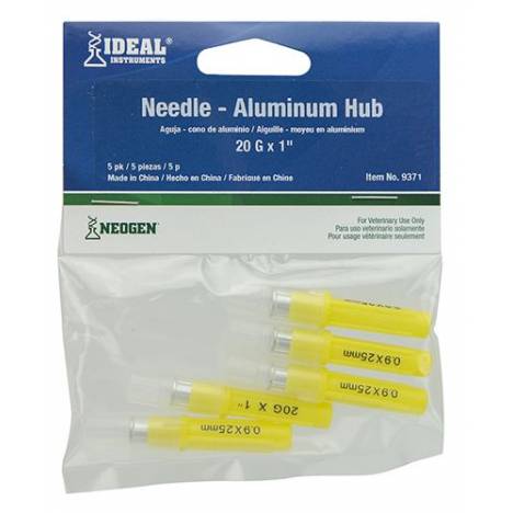 Ideal Aluminum Hub Needles - 5 Pack