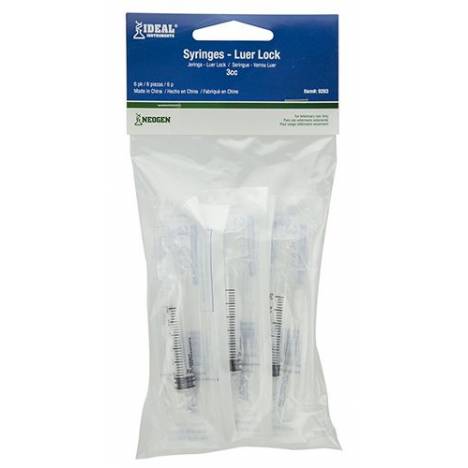 Ideal Disposable Luer Lock Syringe