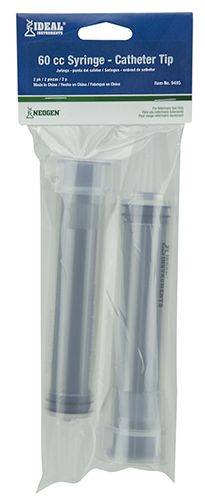 Ideal Disposable Catheter Tip Syringe - 2 Pack