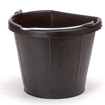 Fortex Rubber Flat Back Bucket