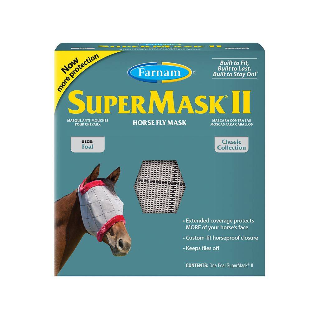 Supermask II Horse Fly Mask without Ears Classic Collection