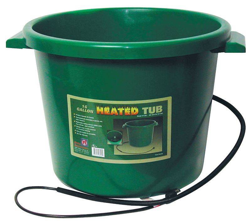 Farm Innovators 200w Heated Tub 16 Gallon