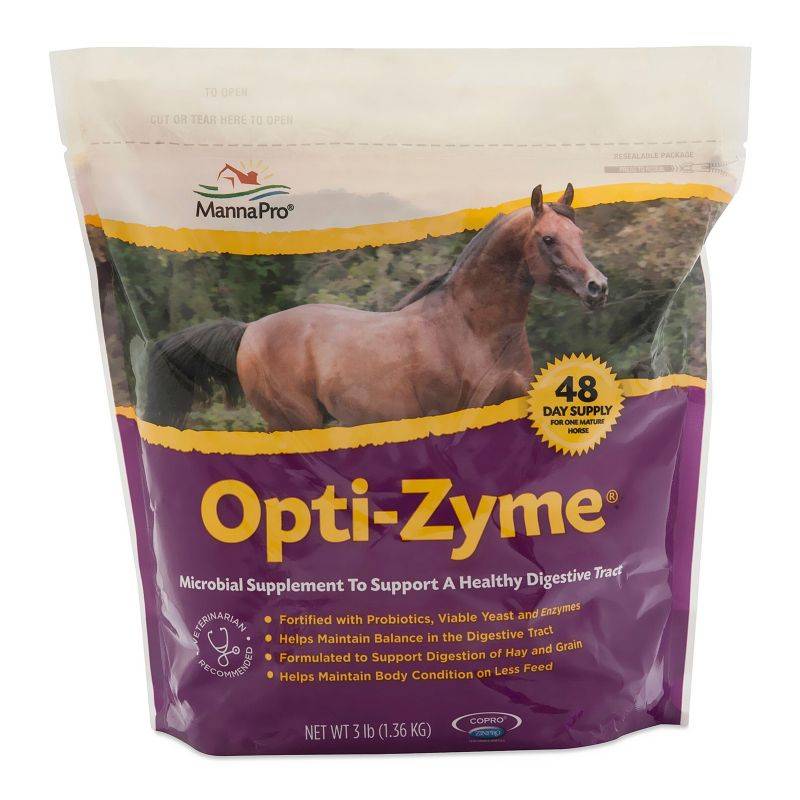 Manna Pro Opti-Zyme Supplement For Horses/Livestock