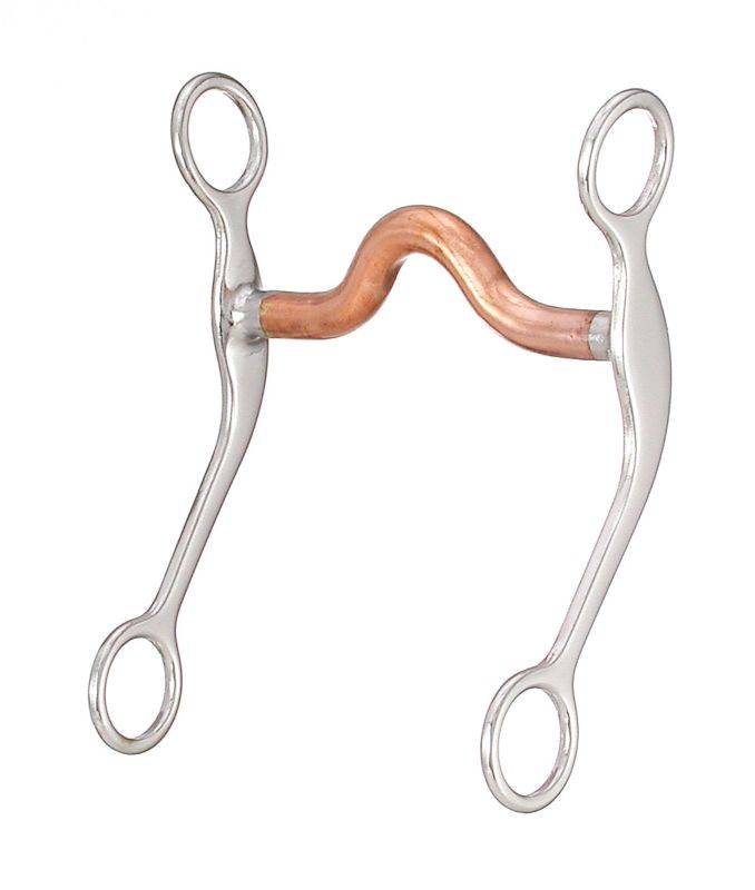 Kelly Silver Star Copper Mouth Pleasure Bit