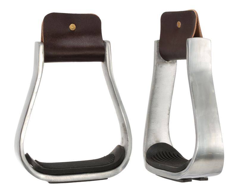 Royal King Aluminum Stirrups with Rubber Pad