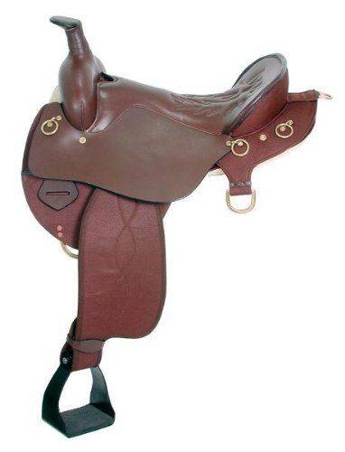 King Series Trekker Neutron Endurance Saddle with Horn