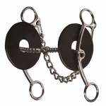Professionals Choice Brittany Pozzi Medium Shank Twisted Wire Snaffle Bit