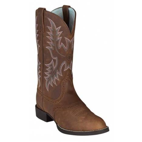 Ariat Womens Heritage Stockman - Driftwood Brown