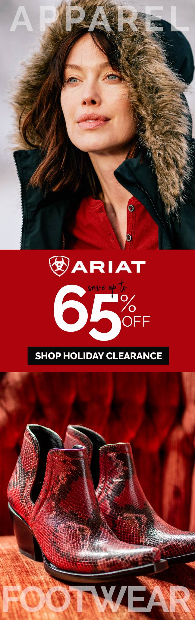 Ariat Holiday Clearance