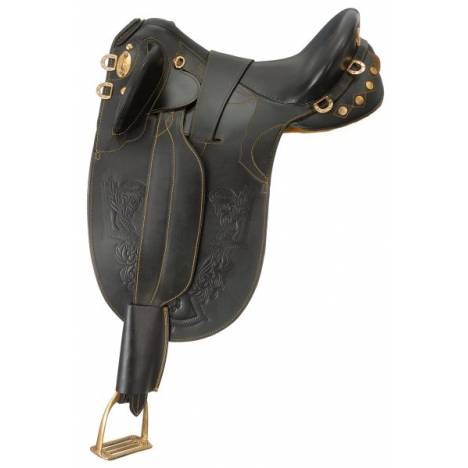 Australian Outrider Collection Stock Poley Saddle no Horn