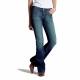 Ariat Turquoise High Kicks Jeans - Ladies, White Spitfire
