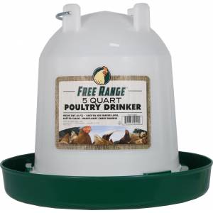 MEMORIAL DAY BOGO: Free Range Plastic Poultry Waterer - YOUR PRICE FOR 2