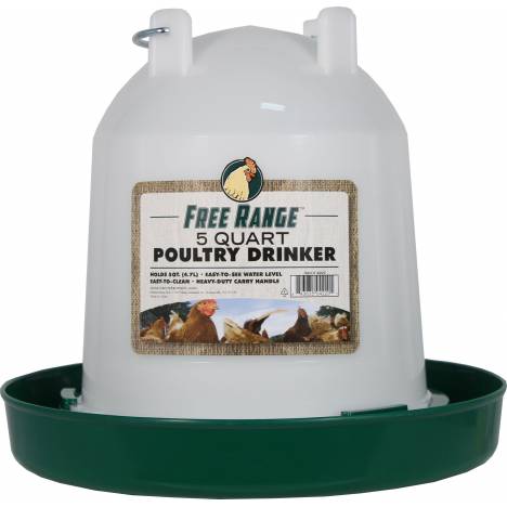 BOGO DEAL: Free Range Plastic Poultry Waterer - YOUR PRICE FOR 2
