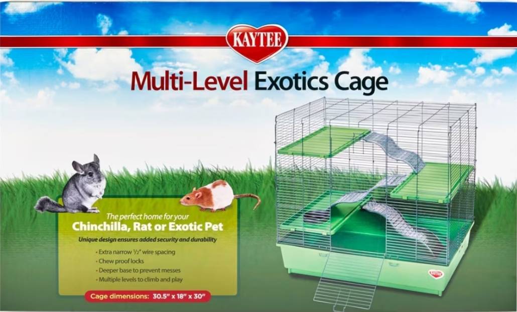 Kaytee My First Home Habitat Multi-Level Cage