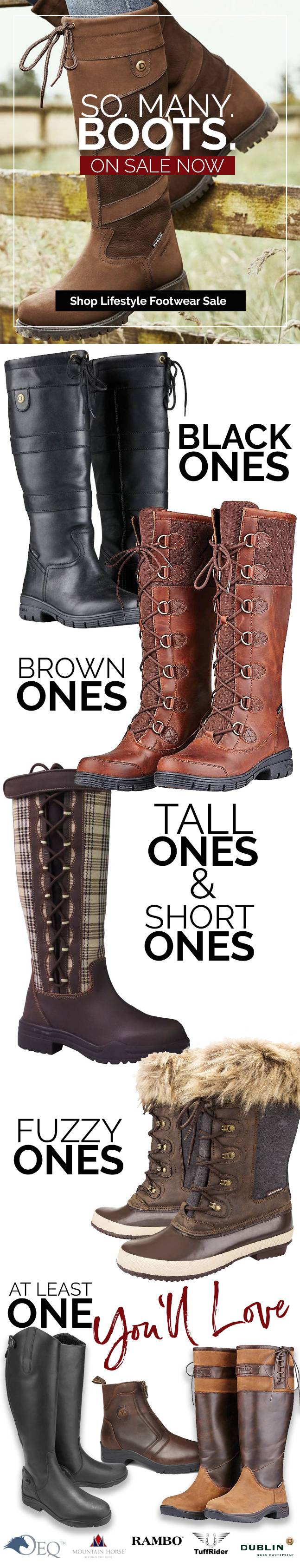 New Styles Just Added....So. Many. BOOTS. On Sale Now