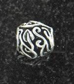 Joppa Silver Leaf Bead