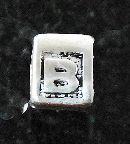 Joppa Triangle Letter Bead