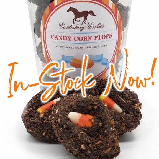 Limited Edition!<br>Candy Corn Horse Treat Plops In-Stock