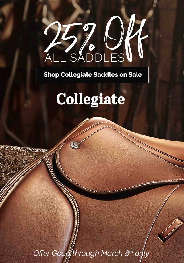 Collegiate Saddles on Sale Everything 25% OFF