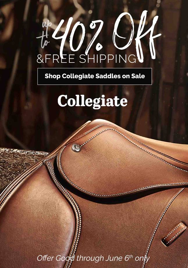 Collegiate Saddle Sale