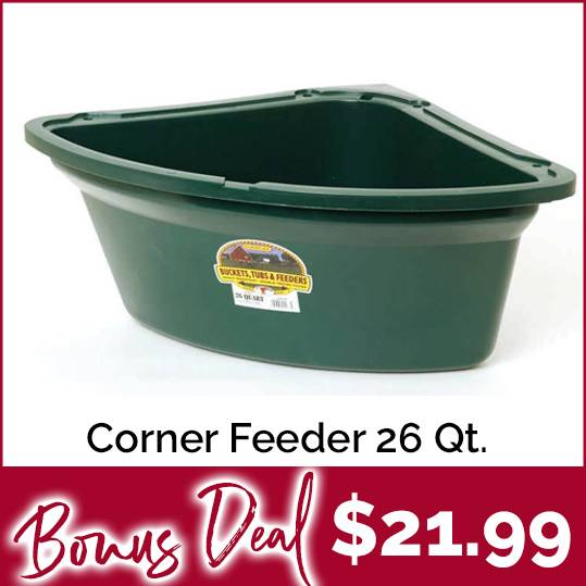 Corner Feed Tub - 26 Quart Just $21.99