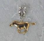 Joppa 2-Tone Dangle Bead - Mustang