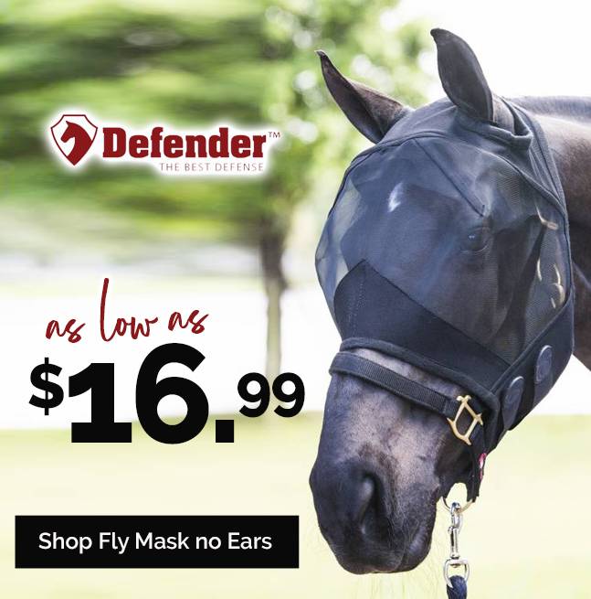 Defender Comfort Fly Mask Without Ears