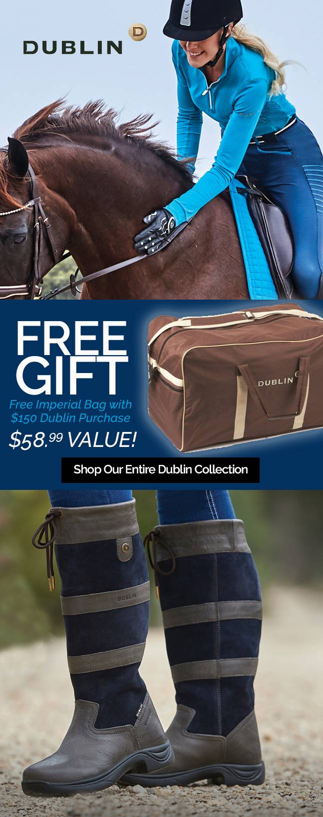 Shop Dublin Collection - FREE Imperial Bag Valued at $58.99