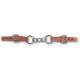 Classic Equine Curb Strap with Stainless Steel Links