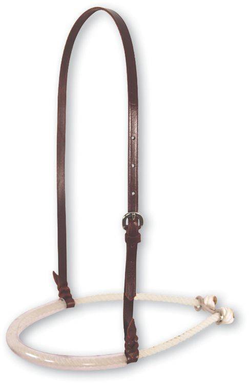 Martin Saddlery Single Rope Noseband with Rubber Cover