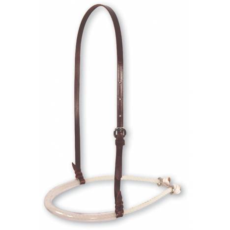 Martin Saddlery Single Rope Noseband with Rubber Cover