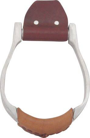 Martin Saddlery Engraved Aluminum Oxbow Stirrups