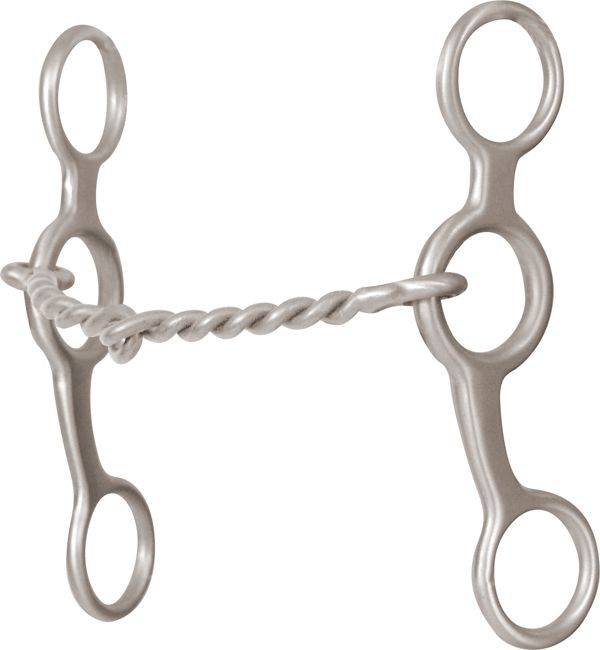 BitLogic 5 Shank Twisted Wire Snaffle Gag Performance Bit